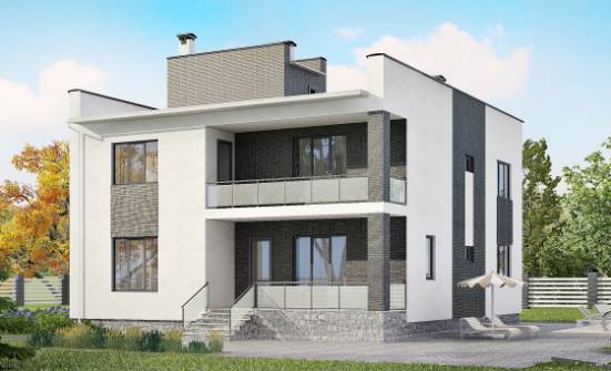 225-001-П Проект двухэтажного дома, классический коттедж из поризованных блоков Грозный | Проекты домов от House Expert