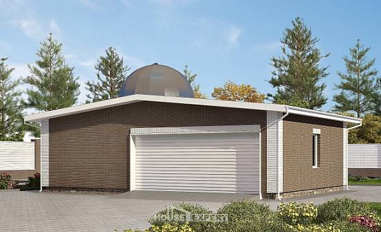 075-001-П Проект гаража из кирпича Грозный | Проекты домов от House Expert