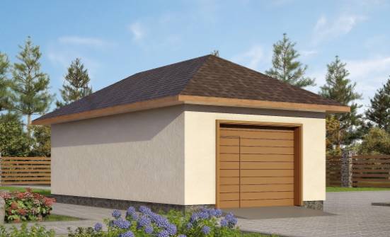040-001-П Проект гаража из газосиликатных блоков Грозный | Проекты домов от House Expert